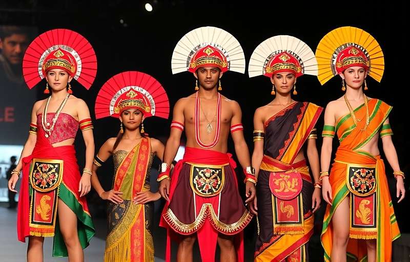 Spice Warriors Battle Regional Warriors Spice Warriors Battle regional warriors showcasing different Indian cultural attires